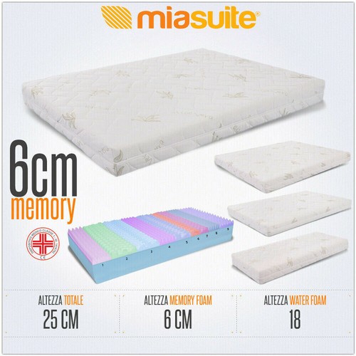 Materasso memory sfoderabile - memory,