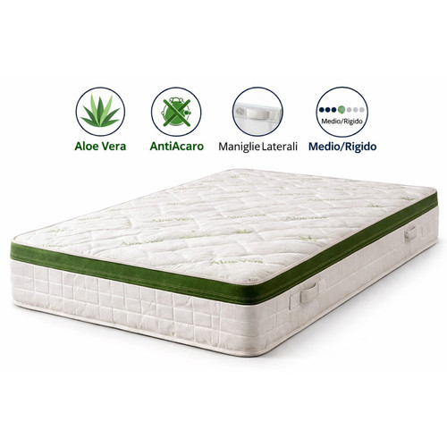 Materasso memory foam aloe - memory,