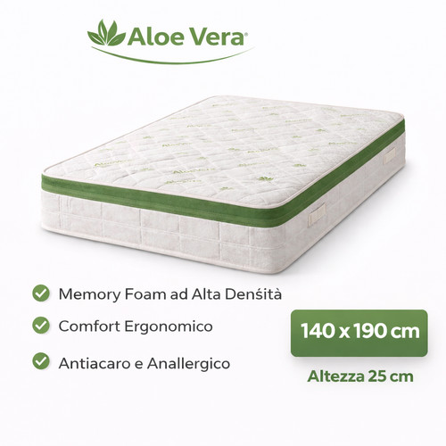 Materasso 140x190 memory foam - memory,